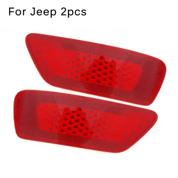 

PMMA lens Reflector Replace 2Pc Car Bumper headlights Reflective strips