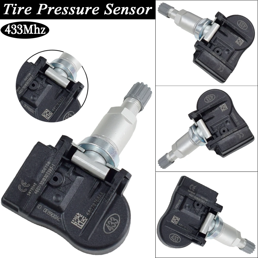 

1Pcs New High Quality Tire Pressure Sensor 68078768AA TPMS For Dodge Journey Avenger Caliber Grand Charger Magnum Minivan 433Mhz