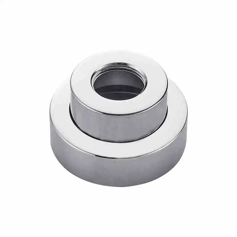 Shower Faucet Curved Angle Cover Brass Bathroom Faucet Install Accessories Adjustable Chrome Gold