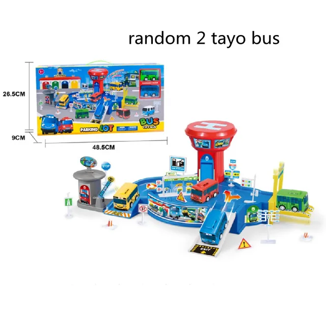 귀여운 타요 버스 세트: 어린이들의 환상 플레이에 꼭 필요한 장난감