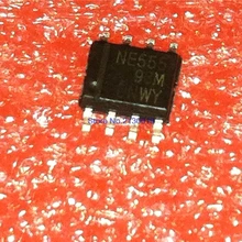 100 шт./лот NE 555 NE 555D 555 таймеры SMD 555 NE лапками углублением SOP-8