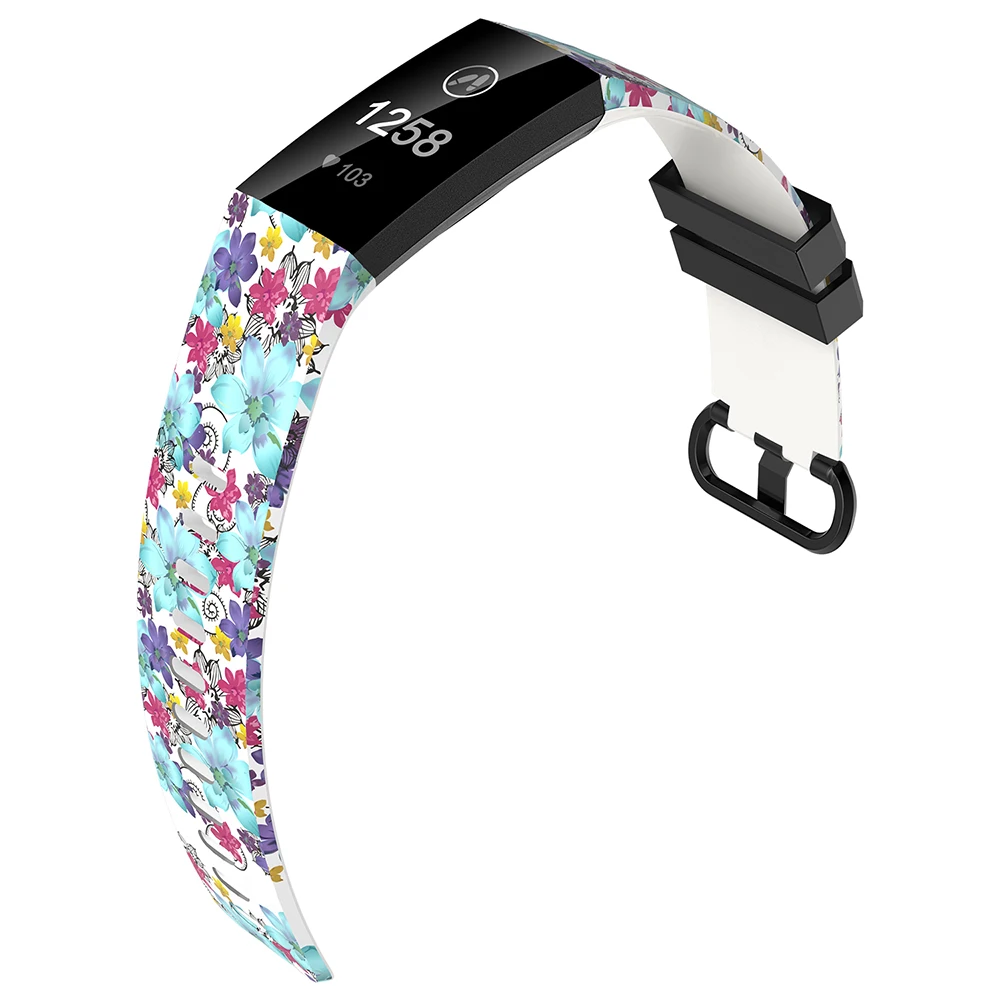 Breathe Sport Bands Waterproof &Soft Comfortable Multi-Color Replacement Wristband for Fitbit Charge 4 / Charge 3 / Charge 3 SE 