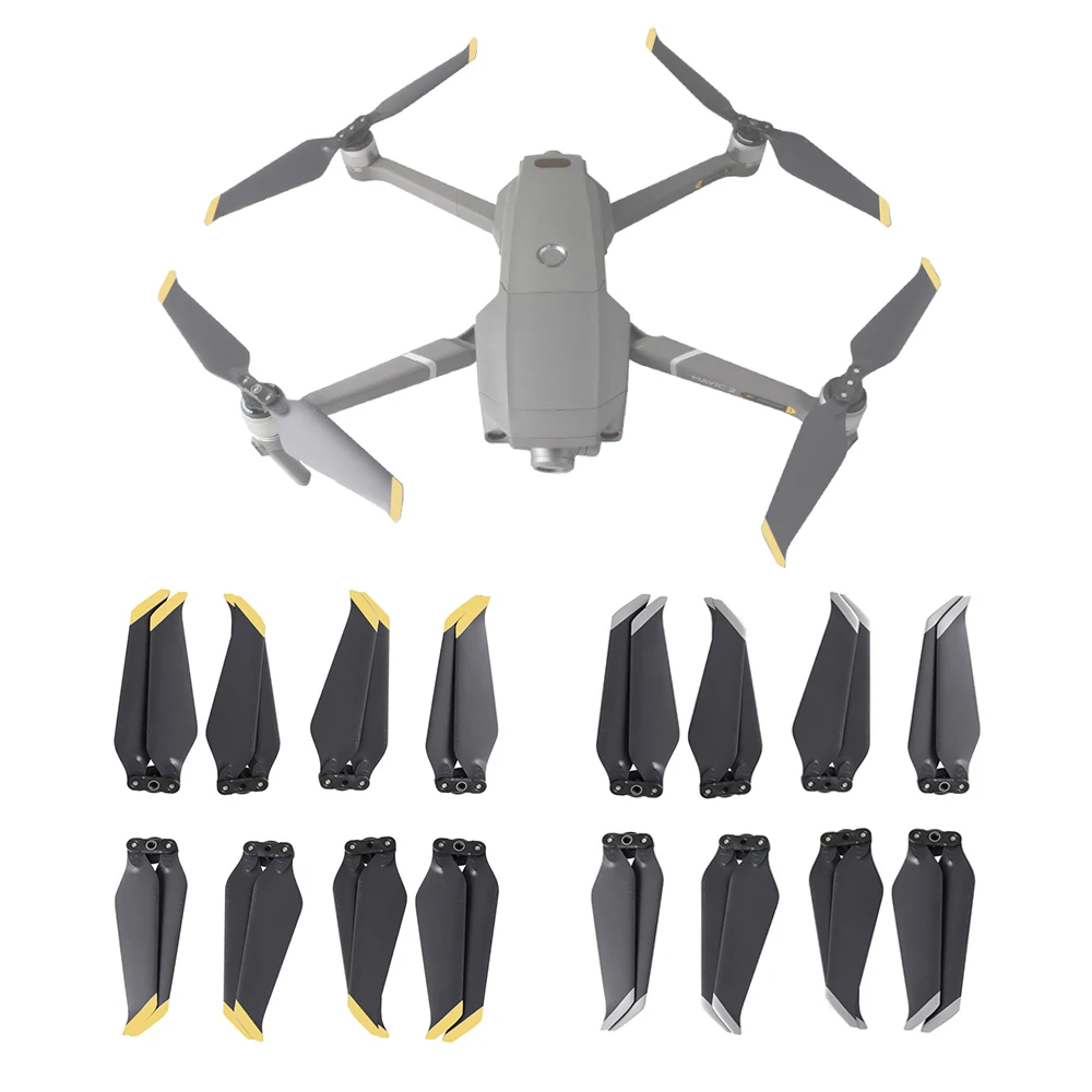 8 шт. Пропеллер для DJI Mavic 2 Pro Zoom пропеллеры с низким уровнем шума 8743 быстросъемная