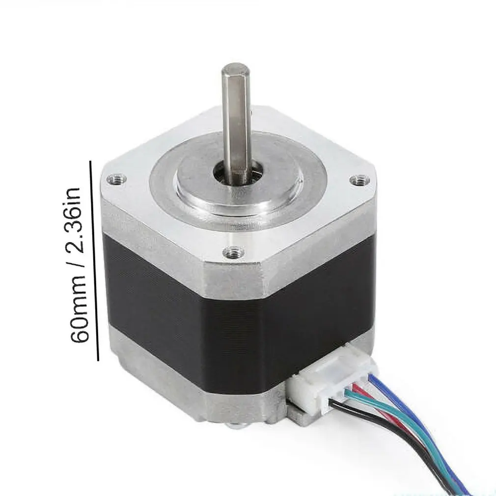 42HD 1,8 градусов NEMA17 2-фазный шаговый двигатель 4-проводной для 3D-принтеры CNC робот C2 Высокое качество двигателя 3D-принтеры набор