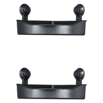 

Corner Storage Shelf Corner Bathroom Storage Rack Suction Cup Soap Bottle Holder Plastic ABS Kitchen Storage Rack