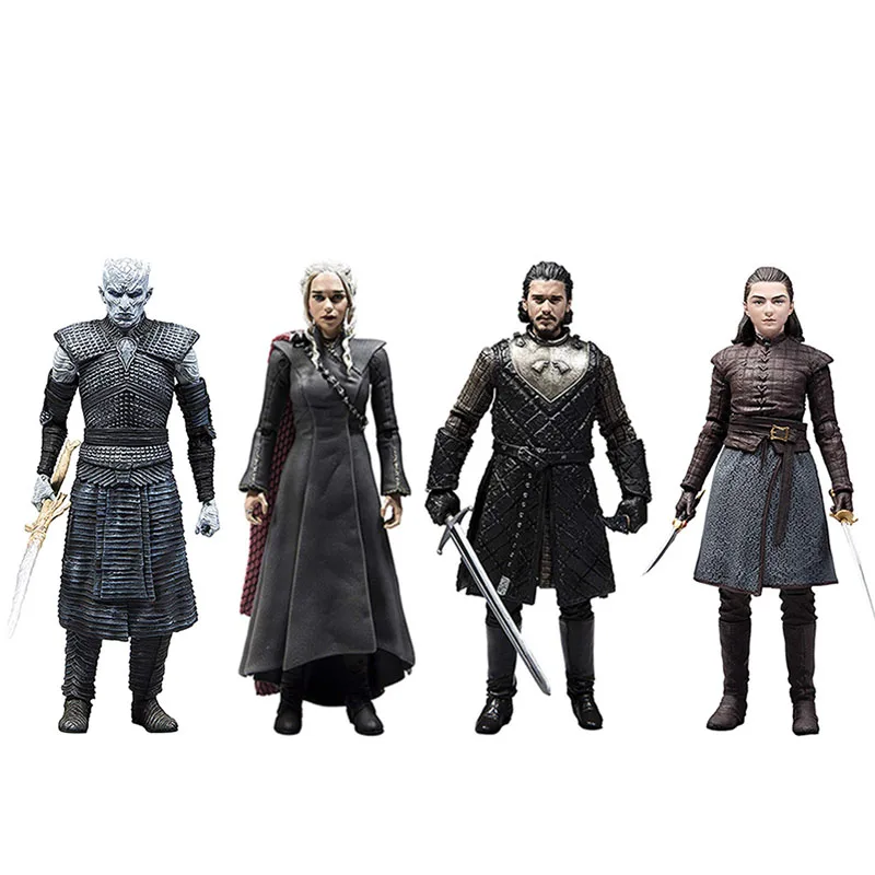 Игра престолов Arya Jon Snow Night King Дейенерис Таргариен МакФарлейн коллекция экшн-фигурок игрушки коллекционеры украшение комнаты