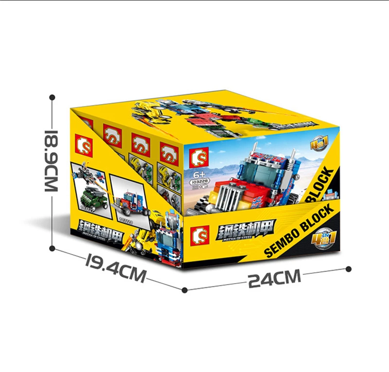 2020 Robot Toys 777 PCS Children Building Blocks Toy LegoINGlys Blocks Educational Bricks Boys Car Models Engineering vehicle (9)