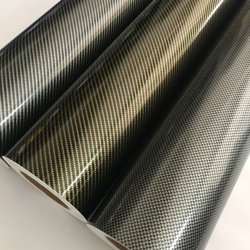 7D Glänzend Carbon Faser Auto Aufkleber 30cmX152cm PVC Wrap Aufkleber  Aufkleber Wraps Release Auto Aufkleber Air Aufkleber Vinyl Film D5W8 -  AliExpress