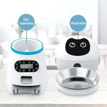 

Iseebiz 3L Automatic Pet Food Feeder 4 time One Day Voice Recording Pet food For Medium Small Dog Cat LCD Screen Dispensers