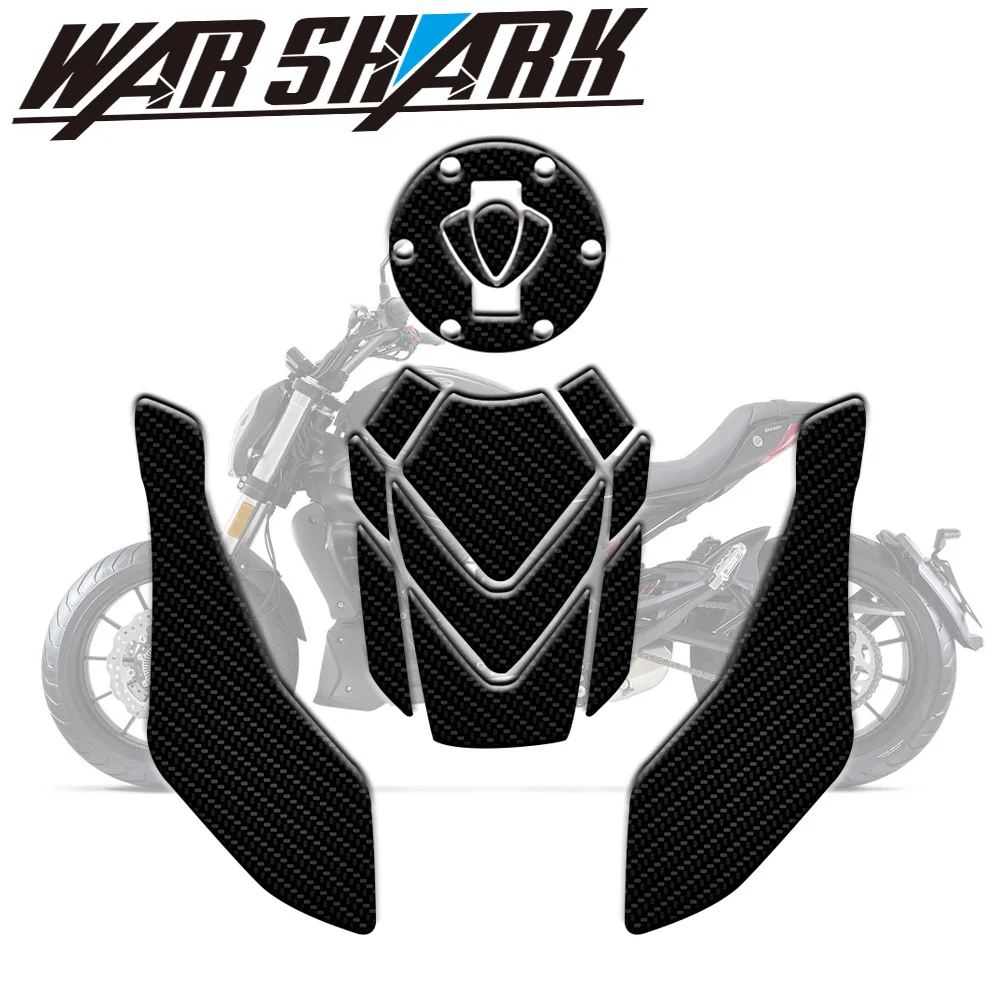 new carbon fibre Motorcycle Modified Sticker Paper Anti-scratch Sticker Fuel Tank Anti-scratch Sticker For Benali 502c