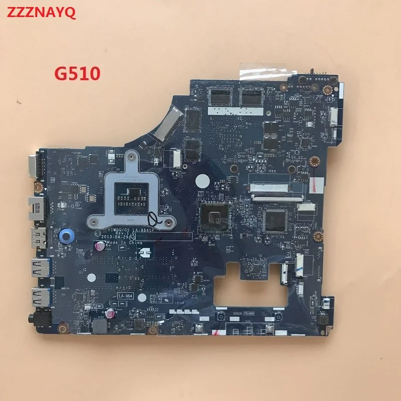 Материнская плата ZZZNAYQ для Lenovo G510 VIWGQGS LA-9641P материнская ноутбука 8 видеочипов