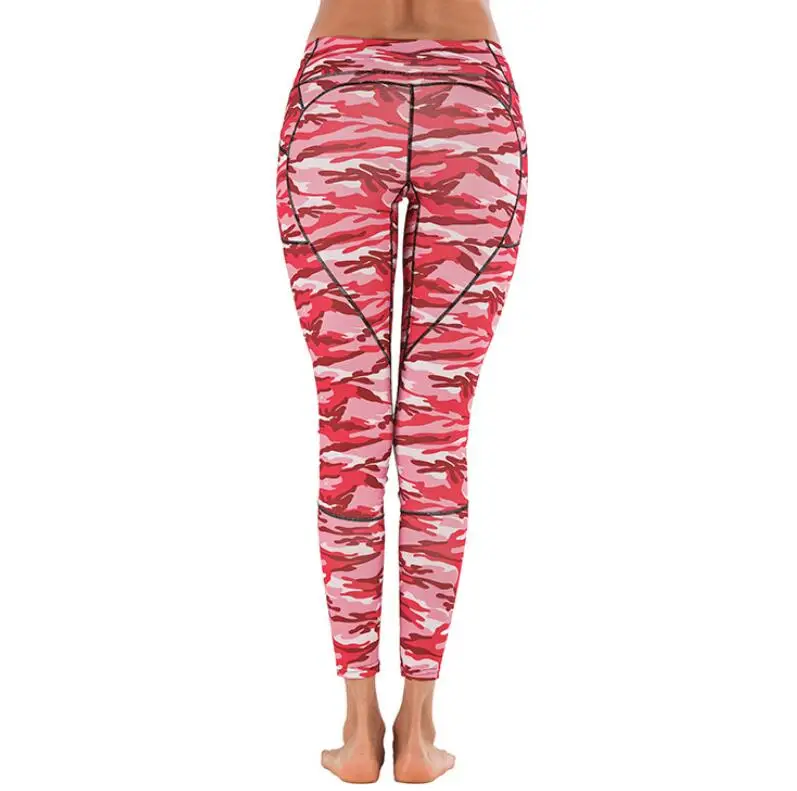 Women Yoga Pants Sports Running Sportswear Stretchy Fitness Leggings Seamless Tummy Control Gym Compression Tights | Спорт и
