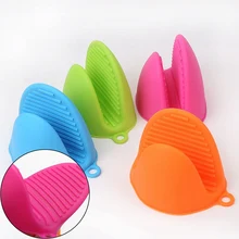 1 шт. силиконовый зажим для рук анти-ожоги перчатки Чаша лоток изоляция вынуть лоток Клип печь изолированный выпечки зажим для духовки