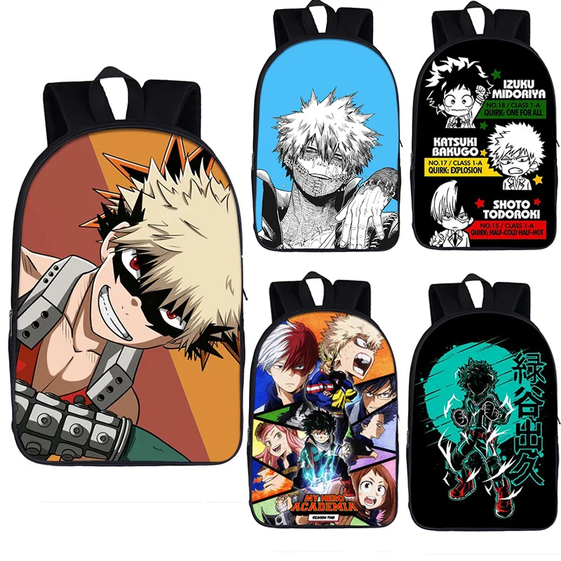 

Anime Boku No Hero Academia Backpack Himiko Toga Dabi Children School Bags for Teenager My Hero Academia School Backpack bookbag