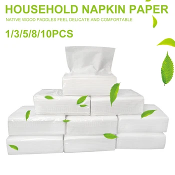 

3-layer Soft Disposable Napkins for Restaurant Hotel Paper Napkins Thickened Wood Pulp Paper Tissues Napkin Paper Toilet Tissue