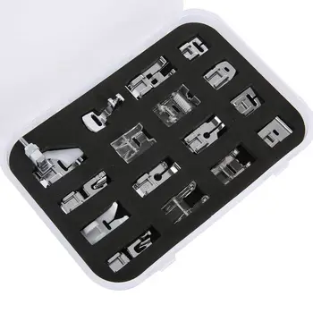 

Domestic Sewing Foot Presser Feet Set for Singer, Brother, Janome Toyota,Simplicity And Low Shank Sewing Machines