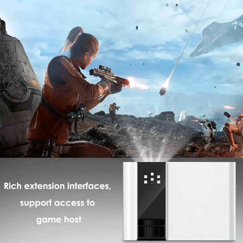 W10 Мини Портативный 4K HD светодиодный проектор Bluetooth WiFi домашний кинотеатр проекторы домашний кинотеатр 1920*1080 с системой Android