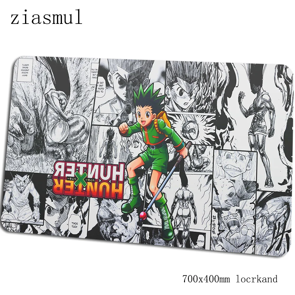 Hunterxhunter геймерский коврик для мыши 3d 70x40 см игровой коврик для мыши подарок на Хэллоуин ноутбук аксессуары для ПК ноутбук padmouse эргономичный коврик - Цвет: Size 700x400x2mm