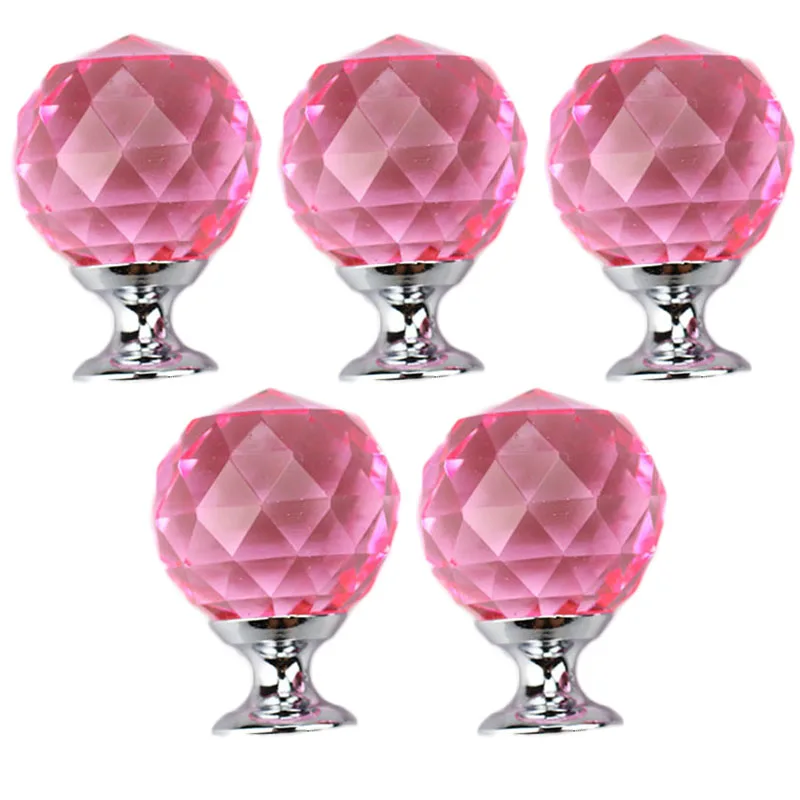 

Crystal Drawer Cabinet Door Knobs Cupboard Closet Wardrobe Furniture Pull Handle