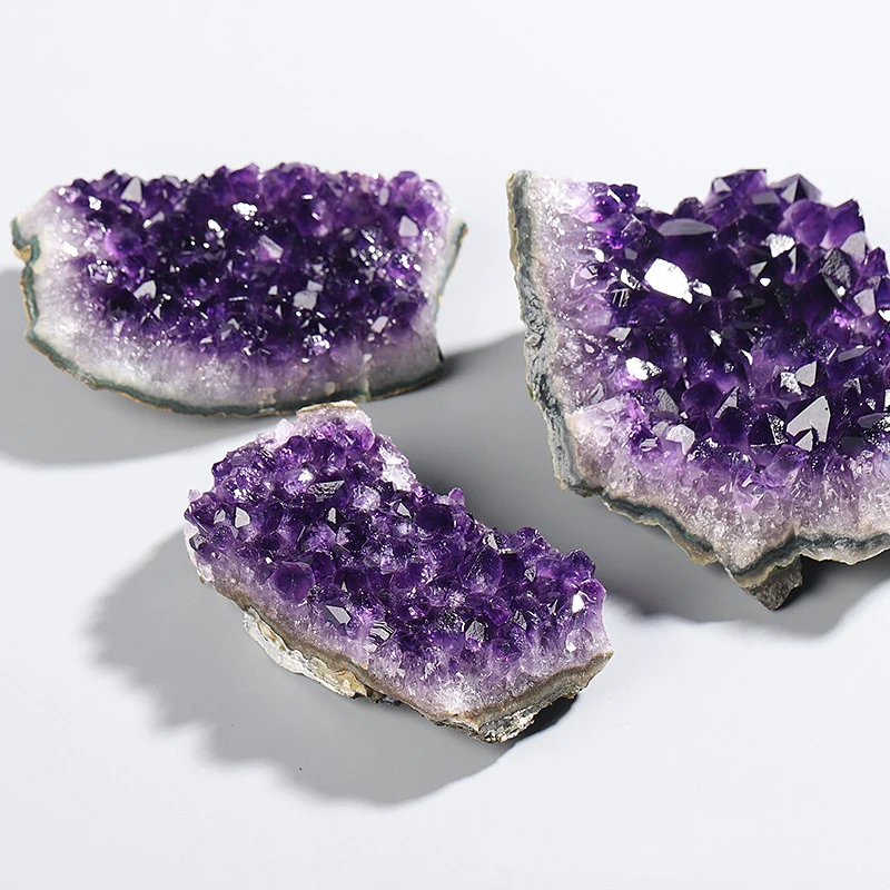 

1PC Natural Amethyst Crystal Cluster Quartz Rough Mineral Stones