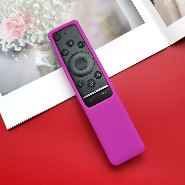 Color Silicone Remote Protective Case for Samsung TV Q70 Q60 Q80 Waterproof Dustproof Remote Cover Sleeve for Smart TV