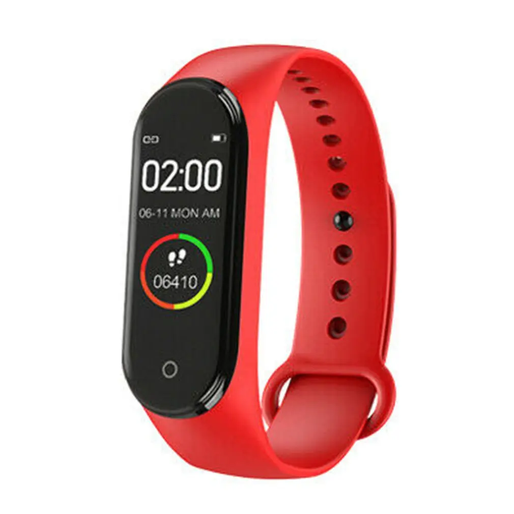 

M4 smart bracelet 0.96Inch Color Screen Smart Watch Sports Band Health Sleep Tracker Motion heart rate Bluetooth Smart Bracelets