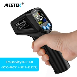 Digital Infrared Thermometer -50~600℃ Laser Temperature Meter Non-contact Industrial Thermometer Thermal imager