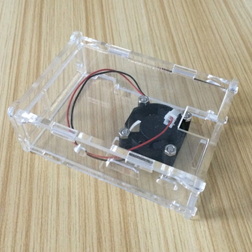 Общие для Raspberry pi 3 B+ 2 поколения Корпус для Raspberry pi с вентилятором+ винт#911