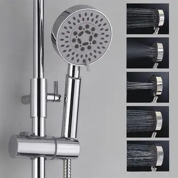 

Bathroom Accessories Shower Head Multi-function Spray Water-saving Pressurized Handheld Shower High-pressure Shower Head