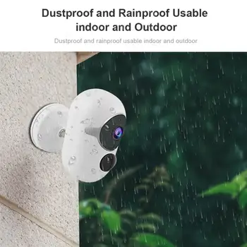 

Security Camera 1080P Wireless Security Camera Indoor Outdoor Rechargeable Battery Powered WiFi WiFiCamcorder Camera & Photo