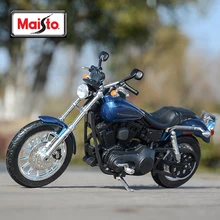 Maisto 1:12 2004 Dyna супер скольжение СПОРТ литья под давлением сплав модель мотоцикла Игрушка