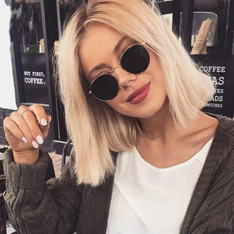 2019 Круглые Солнцезащитные очки женские и мужские брендовые дизайнерские
