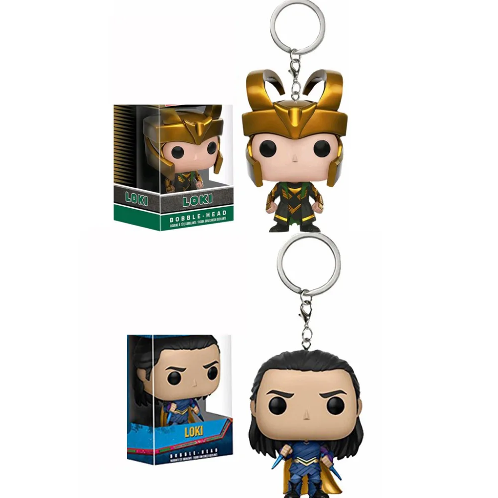 Карманный Брелок Loki экшн-фигурка коллекционные игрушки для детей подарок на день