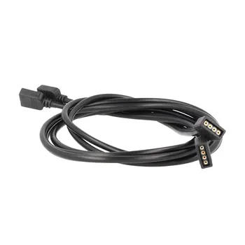 

LEDLUX CL7624 2 PCs cable stretching from 1 meter with connectors female socket 4 holes both sides for Led strip RGB