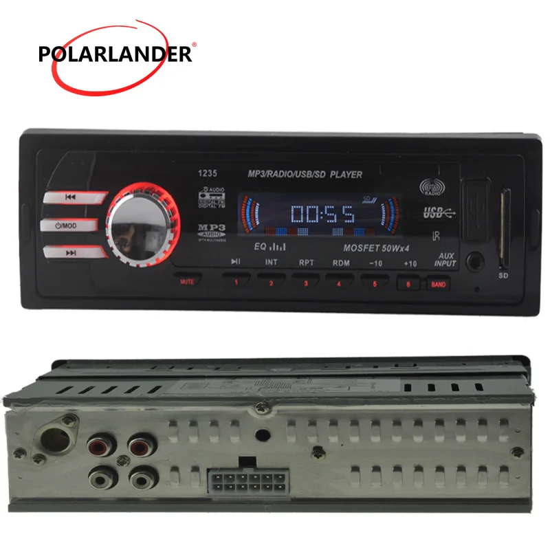 Новый 1DIN автомобильный стерео Радио MP3 аудио плеер USB/SD/MMC/Aux-In Dash | Автомобили и