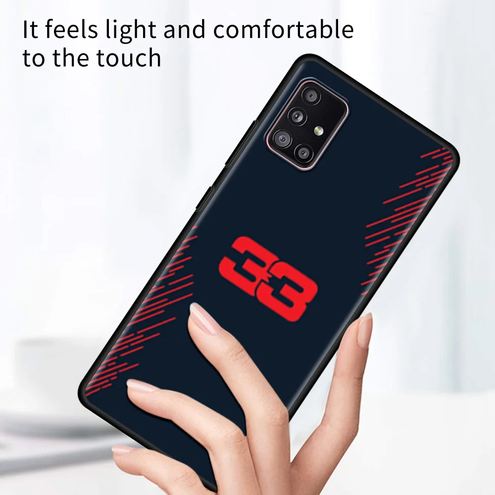 Case For Samsung Galaxy A51 A12 A21s A71 A52 A31 A32 A02s A72 A11 A41 A22 A01 A02 A42 A21 F42 Coque F1 Super Star Max-Verstappen