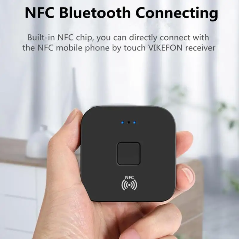 NFC Bluetooth 5,0 музыкальный приемник 3,5 мм разъем аудио RCA Hifi беспроводной адаптер модуль Hands-free автомобильный комплект Автоматическое включение/выключение поток музыки