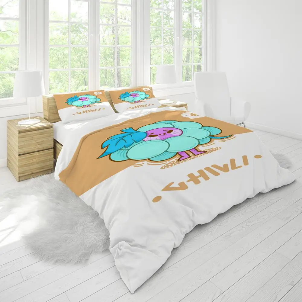 

Home Textiles Store Bedding Set Cotton Single Size Duvet Cover Comforter Bedroom Pillowcases Cartoon Kids Luxury Soft Quality