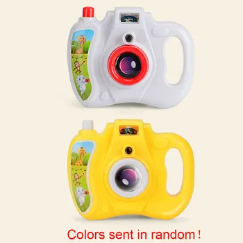 

Camera Toy Simulation Educational Easy Operate Portable Intelligent Kids Cartoon Animal Children Plastic Light Projection Funny
