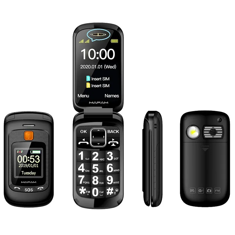 Russian Keyboard Flip Double Dual Screen Dual SIM SOS Key Speed Dial Touch Handwriting FM Senior Cellphone For Old People Russian Keyboard Flip Double Dual Screen Dual SIM SOS Key Speed Dial Touch Handwriting FM Senior Cellphone For Old People