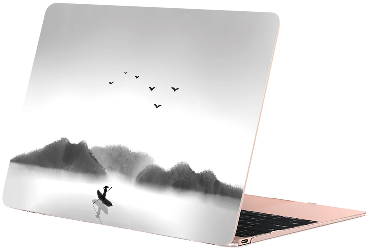 Чехол с принтом для Macbook Air 13 Чехол 11 дюймов Pro 13 15 12 retina Brain жесткий сенсорный мир защитный чехол оболочка Сумка для ноутбука