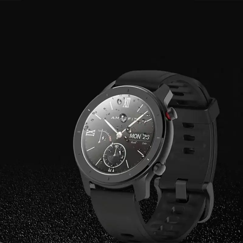 Смарт-часы Закаленное стекло протектор экрана для Huami AMAZFIT GTR 42/47 мм защитный ремешок