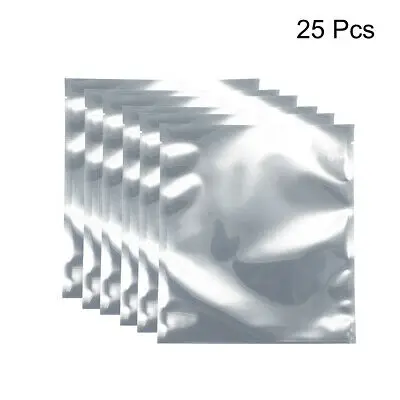 25 шт. антистатическая защитная сумка, плоский открытый верх, 7," x 7,9"