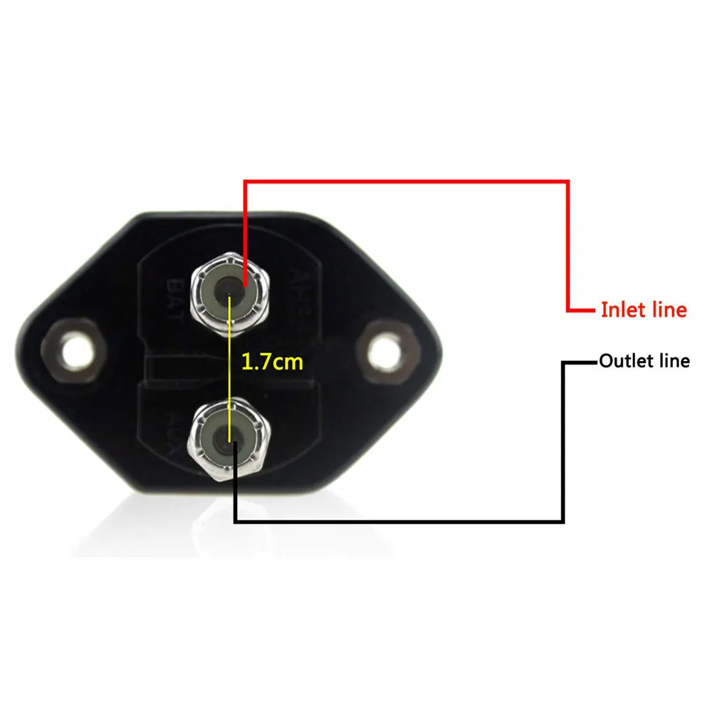Iztoss DC 12 V-32 V ручной сброс автоматического выключателя предохранитель инвертора Водонепроницаемый 20A 30A 40A для авто, грузовик, Лодка Караван RV