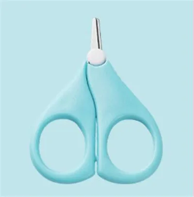 SkyBlue Безопасные кусачки для ногтей, ножницы, резак для детей, уход за новорожденными, удобный ежедневный инструмент для маникюра - Цвет: SkyBlue