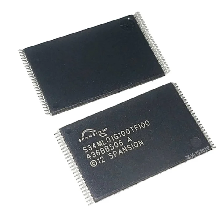 

Mxy 100% Новый оригинальный S34ML01G100TFI00 TSOP48 чип памяти S34ML01G100TF100