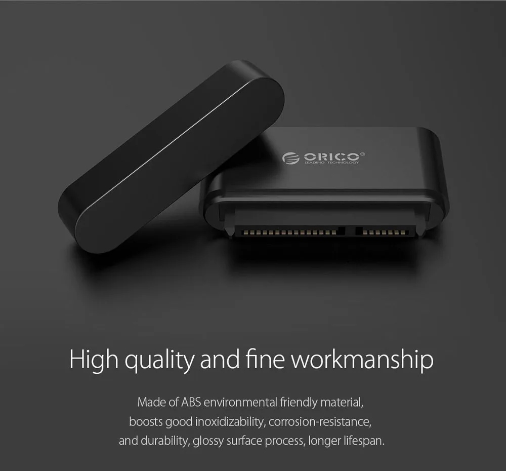 ORICO 20UTS USB3.0 на SATA жесткий диск адаптер SSD SATA адаптер кабель конвертер супер скорость USB 3,0 на SATA 22 Pin