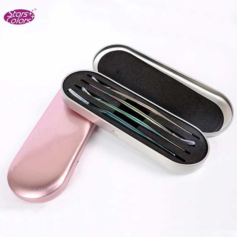 New Arrival Silver/Pink/Black Storage Box for Eyelash Extension Tweezers Organizer Case Salon Makeup Tool Kit New Arrival Silver/Pink/Black Storage Box for Eyelash Extension Tweezers Organizer Case Salon Makeup Tool Kit