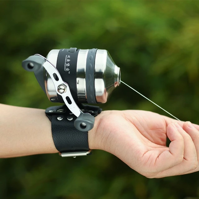 Stainless Steel Slingshot Fishing Wheel 3.3:1 Closed Shooting