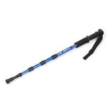 Телескопическая походная палка для пешего туризма альпеншток анти-шок